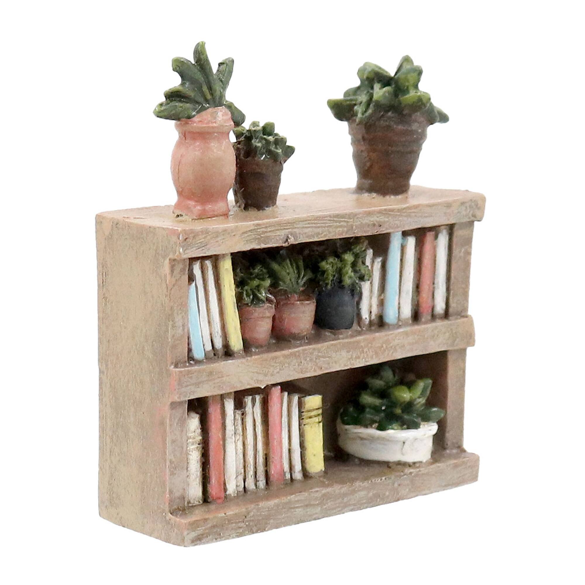 Mini Bookcase with Plants by Ashland®